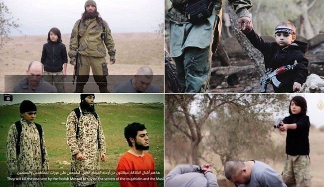 آموزش سربریدن به کودکان داعشی در موصل