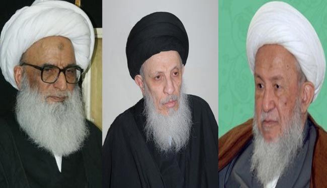 مراجع الدين يؤكدون اهمية دعم الحشد الشعبي ومحاربة الفساد