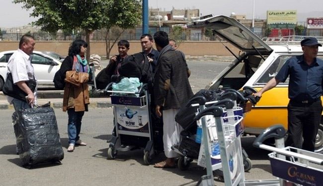 خارج کردن بیش از 600 نفر از یمن توسط روسیه