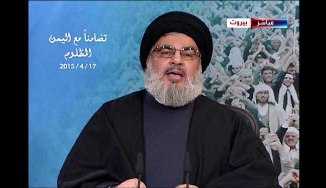 السيد نصرالله: نرفض ونندد بالعدوان السعودي ونؤيد الشعب اليمني