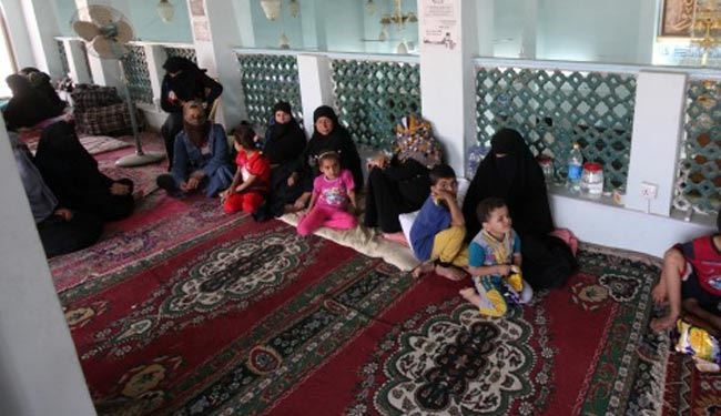 آوارگان الانبار در مساجد بغداد + عکس
