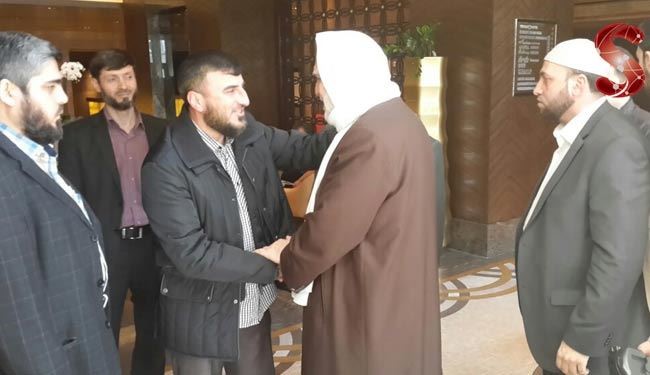 دیدارسرکرده گروه تروریستی با مقامات ترکیه