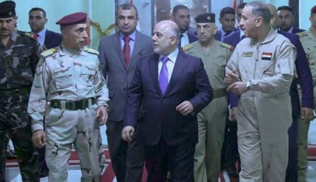 انتقاد العبادی از اظهارات منفی برخی مسؤولان الانبار