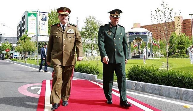 عکس‌هایی از وزیر دفاع سوریه در تهران