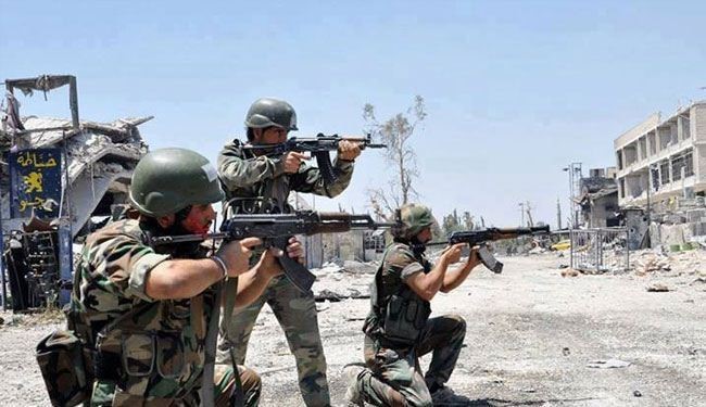 کشته و زخمی شدن دهها تروریست در القلمون