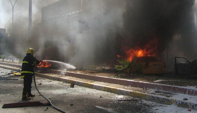 26 شهيدا وجريحا بانفجارين ارهابيين في ديالى