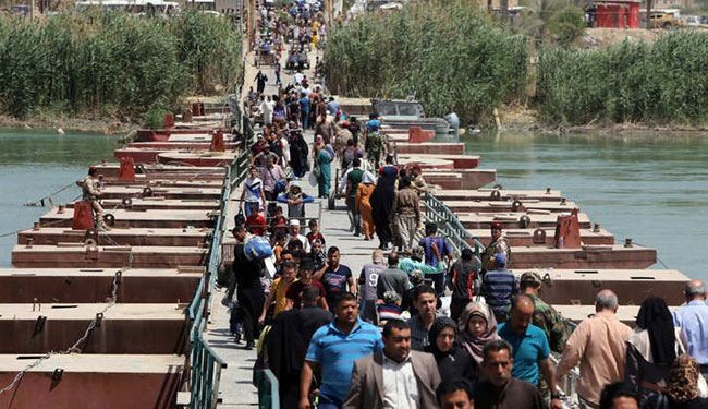 مجلس الأنبار يعلن نزوح 8 آلاف أسرة من الرمادي