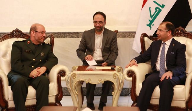 العميد دهقان يجدد دعم طهران لبغداد في محاربة الارهاب