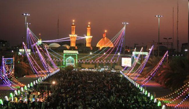 افواج زائري كربلاء تملأ الشوارع واستنفار خدمي وأمني