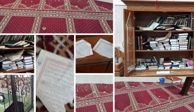 حمله به مسجد شیعیان در بحرین+عکس