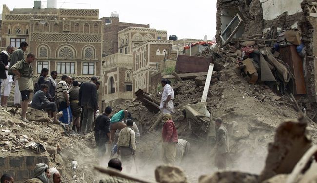 35 قتيلا اثر تواصل العدوان على اليمن وقصف يمني لمواقع سعودية