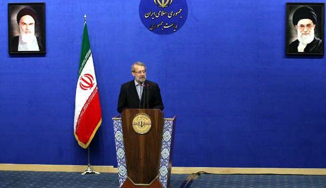 لاریجاني: المفاوضات النوویة معرکة دبلوماسیة حامیة الوطیس