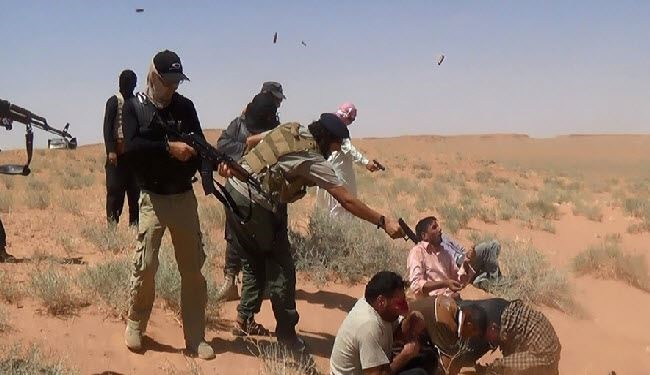 داعش برخی نیروها را درمحل بیعت ، اعدام می‌کند