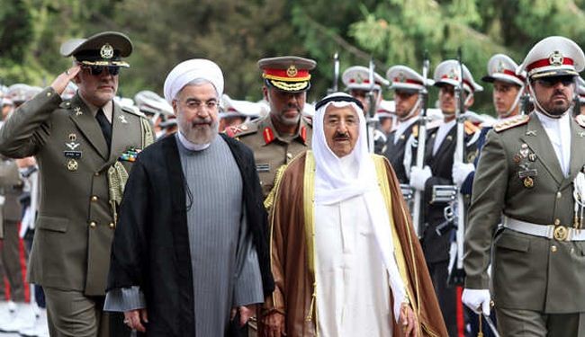 ماذا قال روحاني في برقيته لامير الكويت الأحمد الصباح؟