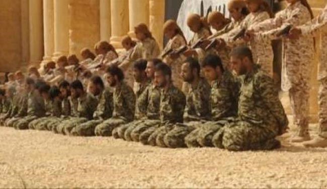 اعدام 25 سرباز سوری در شهر تدمر به دست داعش