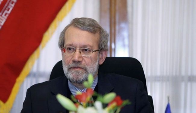 لاريجاني: الصهاينة يتعاطون مع الجماعات الارهابية