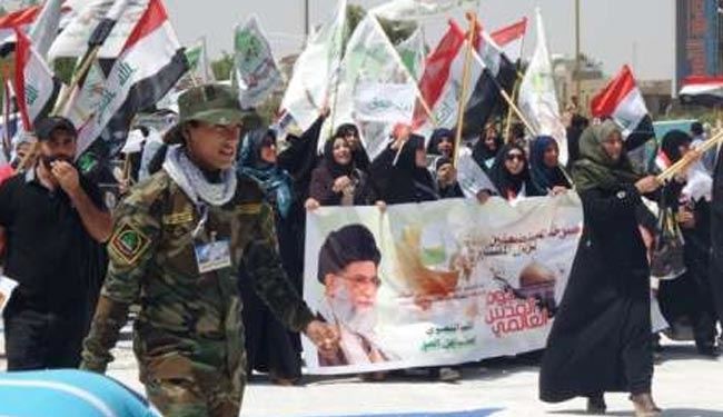 راهپیمایی روز جهانی قدس در کربلا