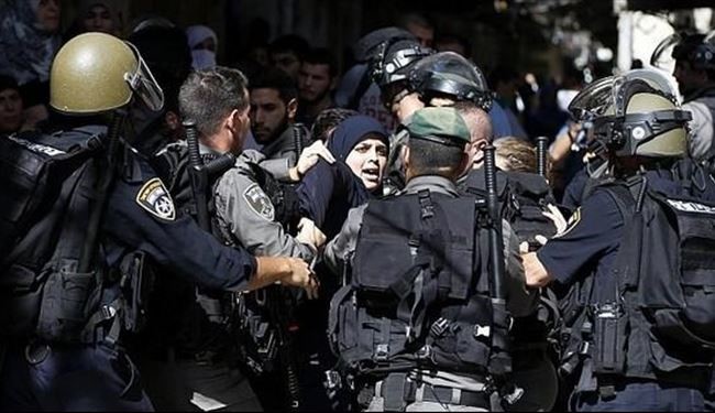 جراحت 15 فلسطینی در مسجد الاقصی + عکس