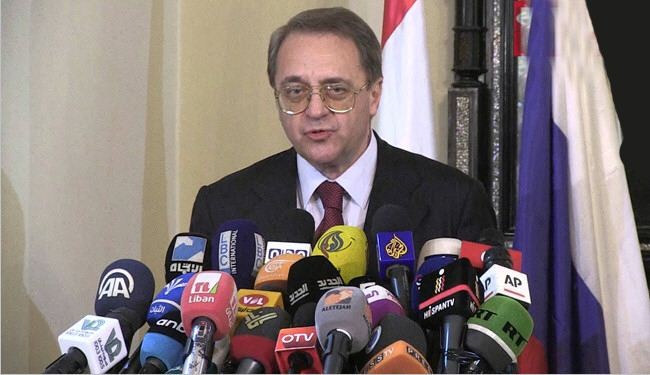 بوغدانوف: موقف روسيا ازاء سوريا ليس قابلا للتغير
