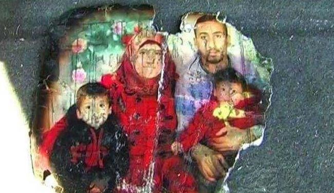پدر نوزاد شهید فلسطینی، به فرزندش پیوست