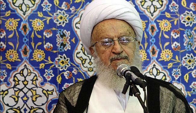 مکارم شیرازي: الاحتلال کیان مجرم وآل سعود التحقوا به
