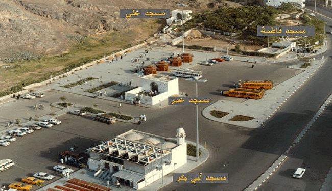 آل سعود وكهنة الوهابية يستهدفون المساجد السبعة في المدينة المنورة