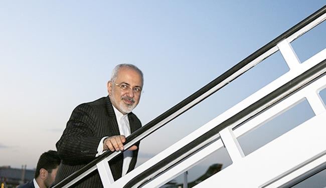 ظریف راهی مسکو شد