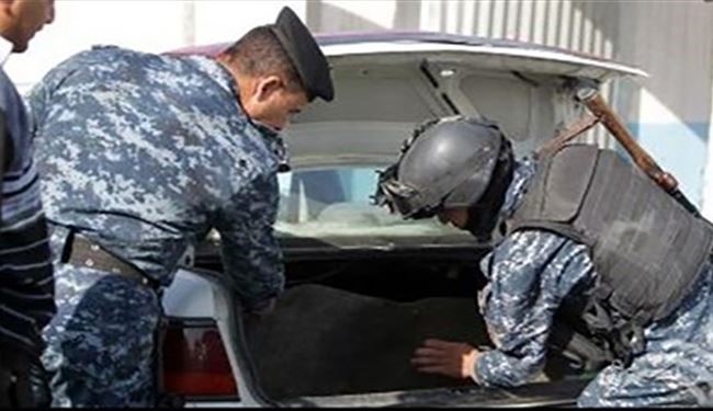 کشف یک خودروی بمب‌گذاری شده در کربلا