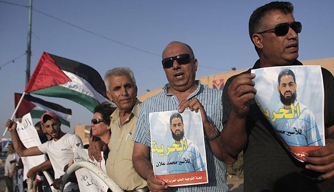 علان يرغم الاحتلال على الافراج عنه مقابل فك اضرابه