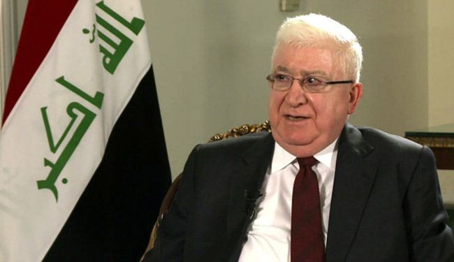 معصوم: نحن بحاجة لدروس ثورة الصدر للانتصار على الارهاب