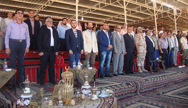 مهرجان بريف دمشق تقديرا لمواقف إيران من سوريا
