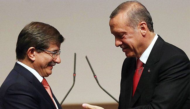 اردوغان يكلف داوود اوغلو تشكيل حكومة تصريف اعمال
