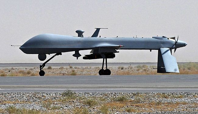 طائرة اميركية بدون طيار تقصف لأول مرة هدفا للجيش اليمني
