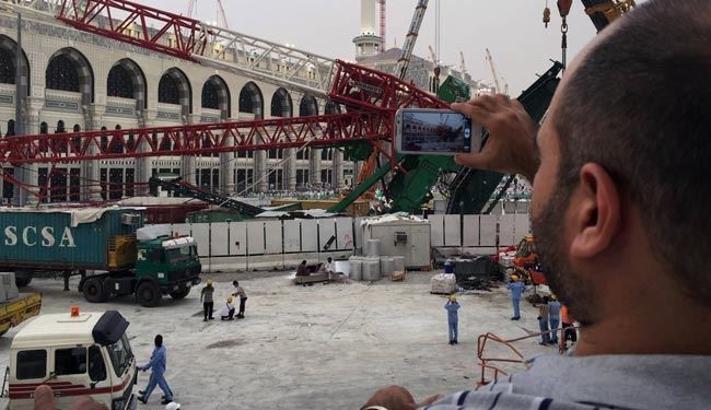 توقف بن لادن در مکه