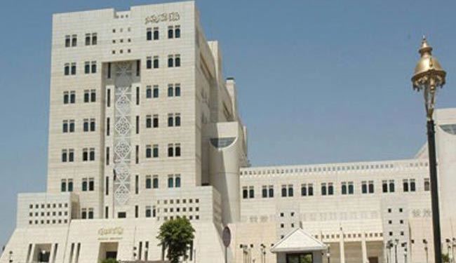 اعتراض سوریه به تحریف منشور سازمان ملل