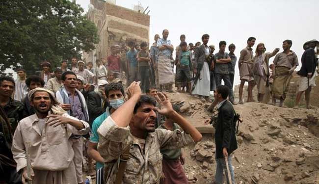 شهادت 18عضو دو خانواده یمنی در استان صعده