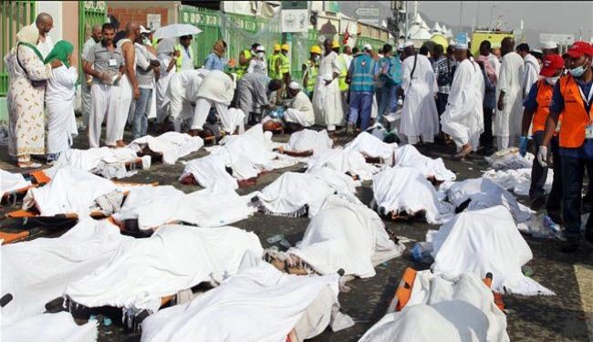 ارتفاع عدد ضحايا الحجاجِ الايرانيين في منى الى 226 قتيلا