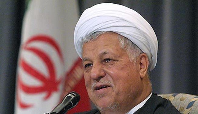 رفسنجاني : لاينبغي ان تقود الخلافات السياسية الى التغافل عن فلسطين