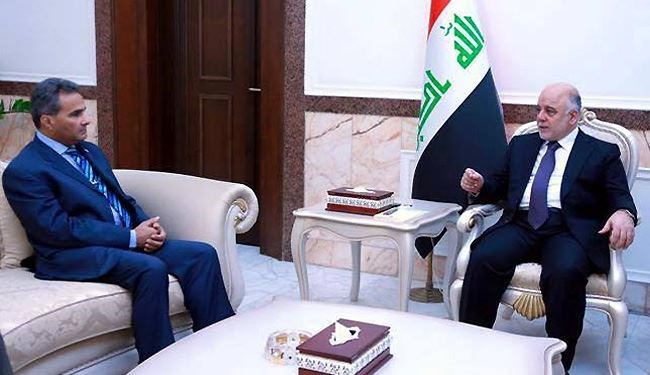 ماذا بحث السفير المصري مع العبادي في بغداد؟