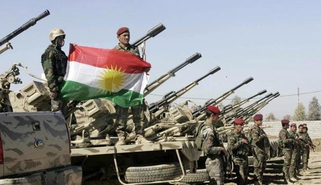 ايران زودت البیشمرکة بالاسلحة  في مواجهة 