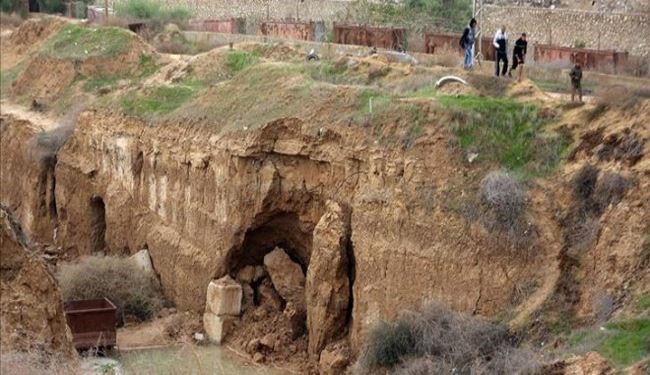 رفح، در آستانۀ غرق شدن در آب