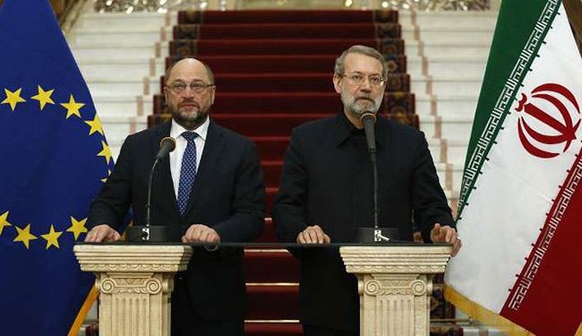 لاريجاني: لا يحق لبعض الدول ان تقرر بدلا عن الشعب السوري