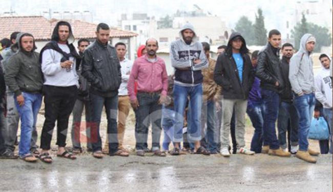 تجمع مصری‌ها مقابل سفارت کشورشان در اردن