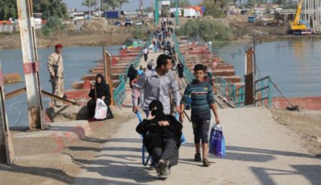 بالصور؛ بغداد تفتح أحضانها مجددا أمام نازحي الأنبار