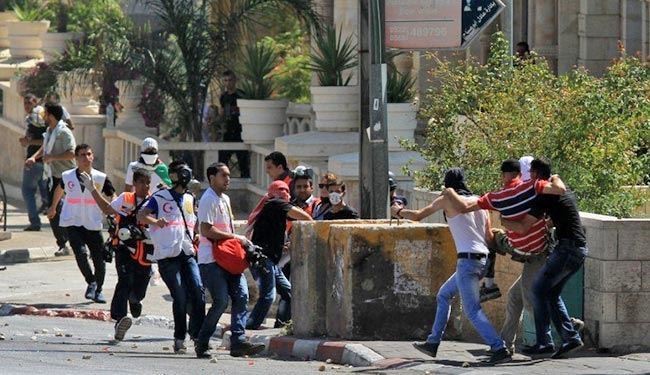 200 فلسطینی در کرانه باختری مجروح شدند