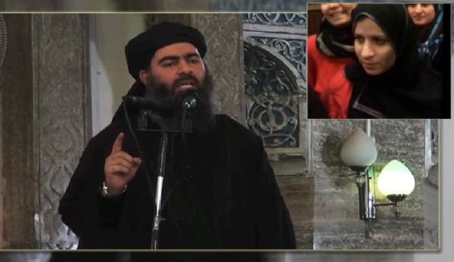 بیوۀ البغدادی: برای همکاری با مقامات لبنانی آماده‌ام