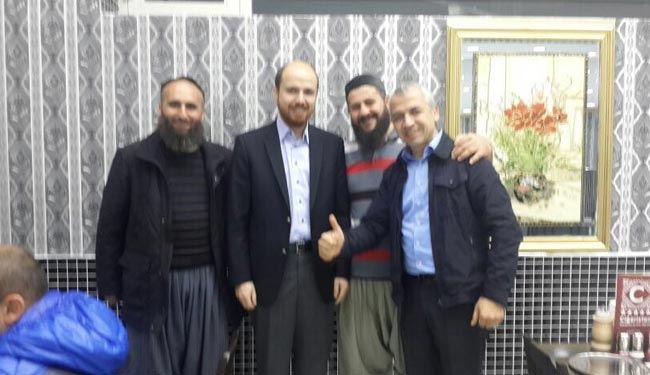 عکس‌های لو رفته پسر اردوغان درکنار سرکردگان داعش