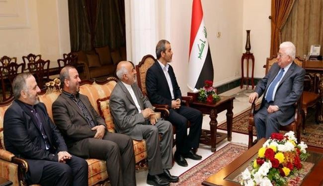 معصوم يشدد على ضرورة تمتين العلاقات مع طهران