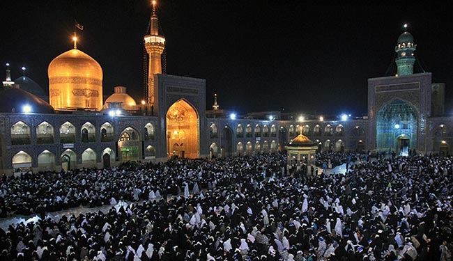 احياء ذكرى استشهاد الامام الرضا (ع) في مشهد المقدسة
