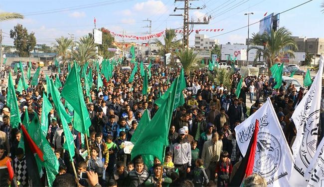 بالصور: مسيرات حاشدة تحيي الذكرى 28 لانطلاقة 